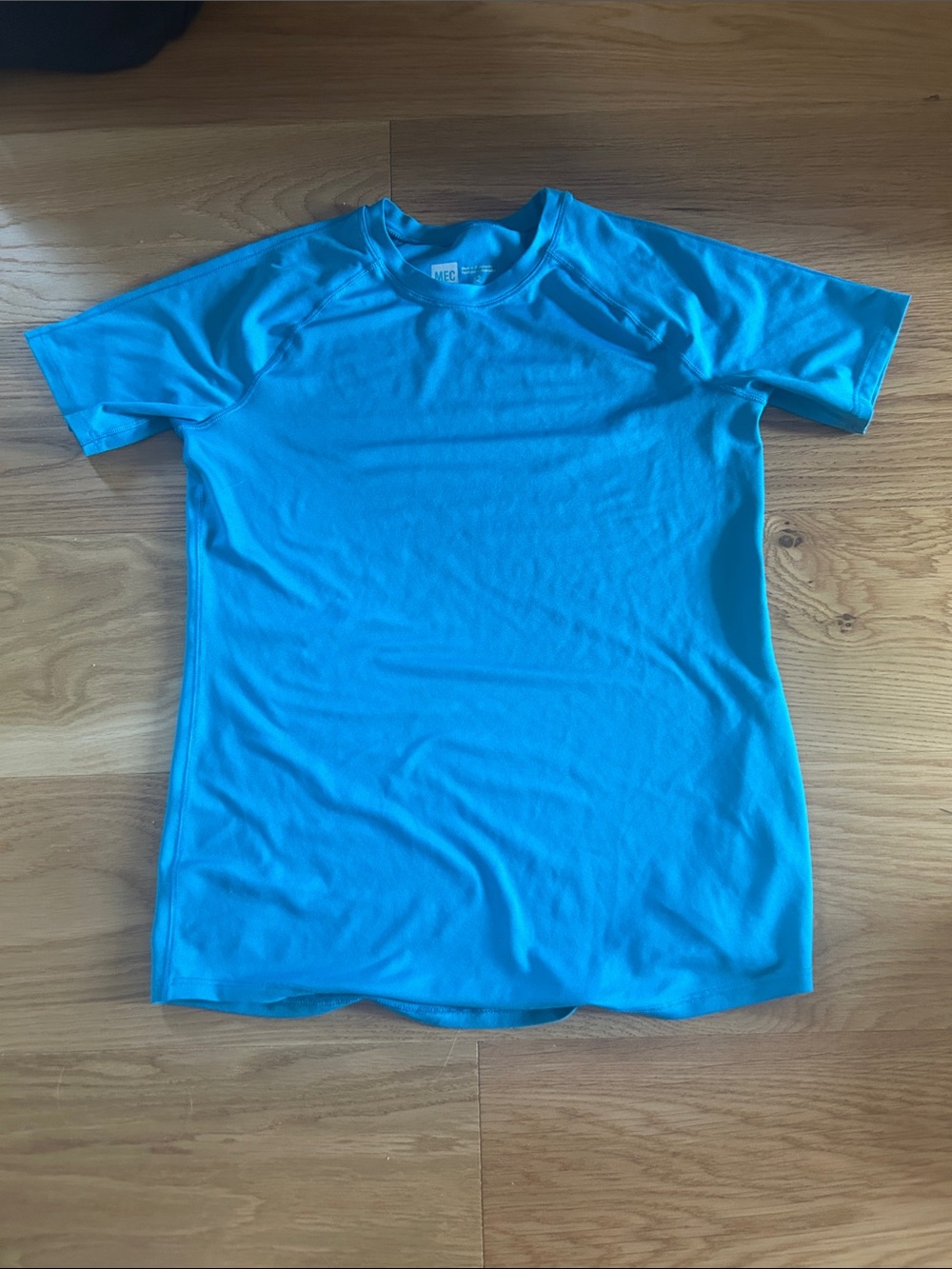 MEC Men's Short-Sleeve Crew - Teal Blue
